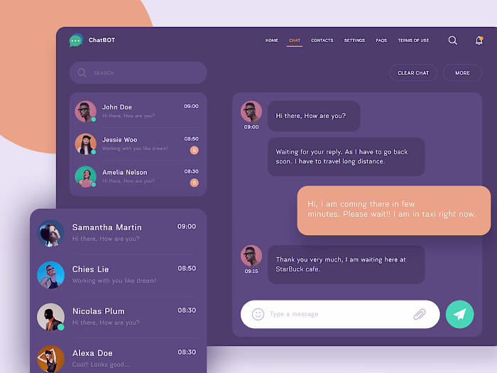 Chat Application & Content Sharing Platform 