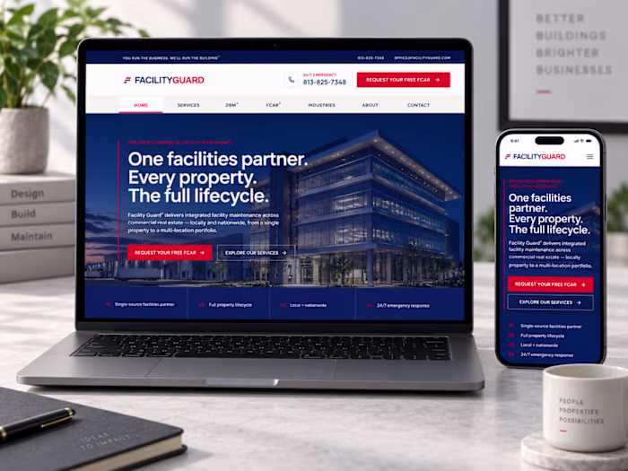 Built a modern, conversion-focused website