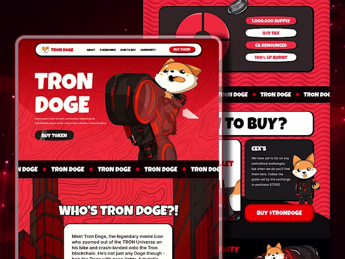 🚀 Futuristic Landing Page Design