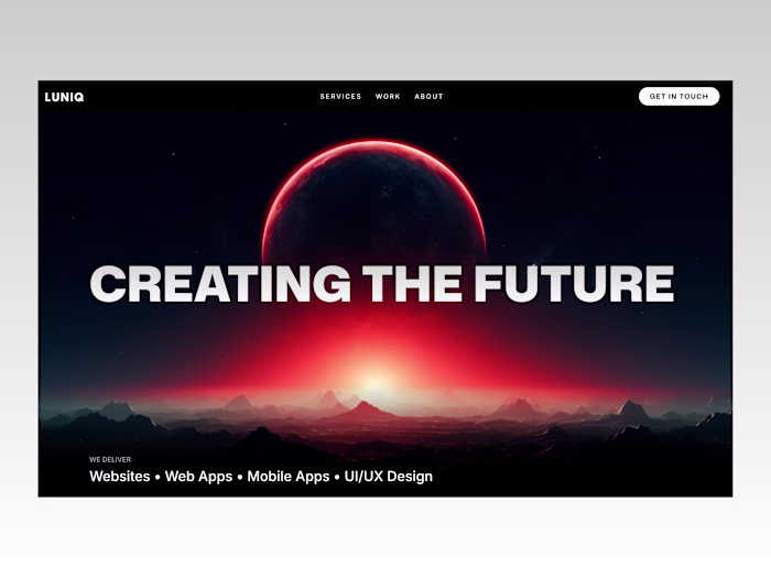 LUNIQ | Web Design & Development