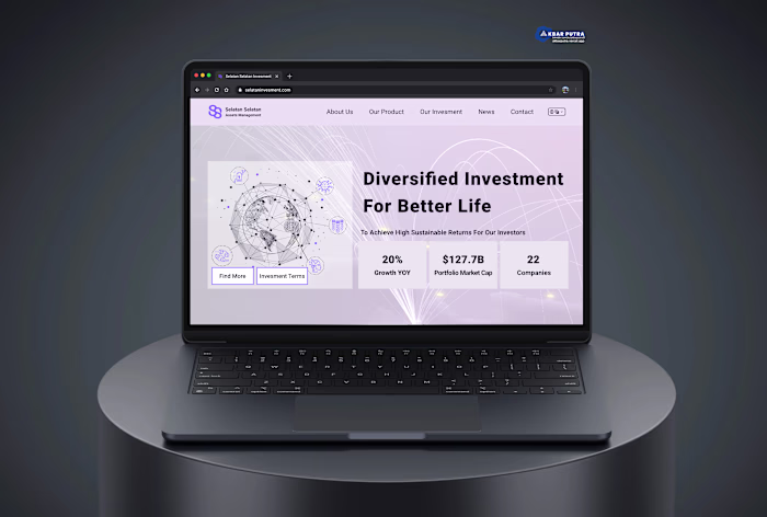 Selatan Selatan Assets Management Website Design