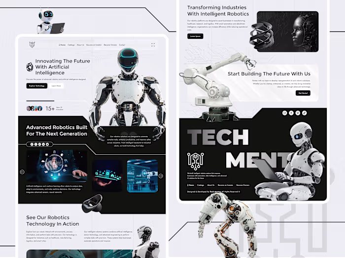 AI & Robotics Technology Website