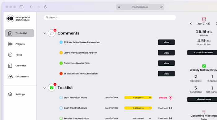 Moonpanda MVP Web App and Browser Extensions