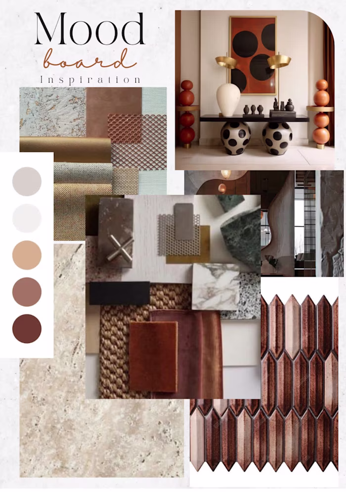 Graphic Design and Interior Design projects 