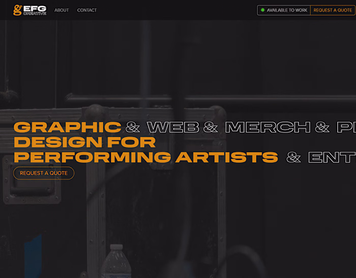 EFG.xyz website v1