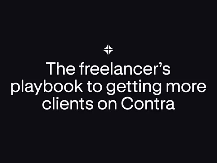 The Freelancer’s Playbook for Getting More Clients on Contra