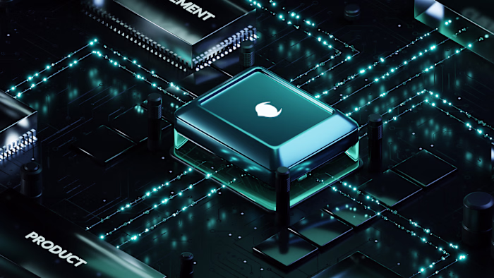 Futuristic Processing Visualization 