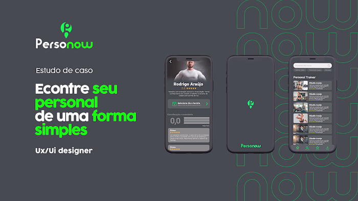Personal Trainer Ux/Ui designer Estudo de caso