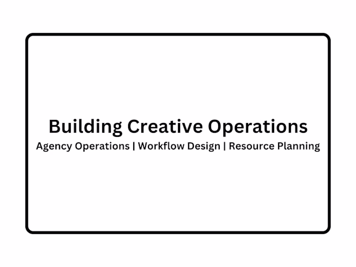 Creative Operations