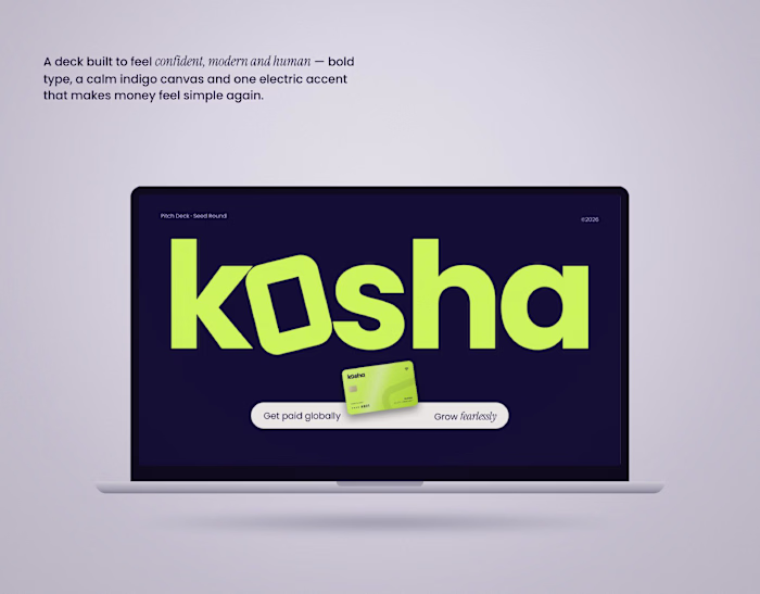 Kosha is a fintech brand