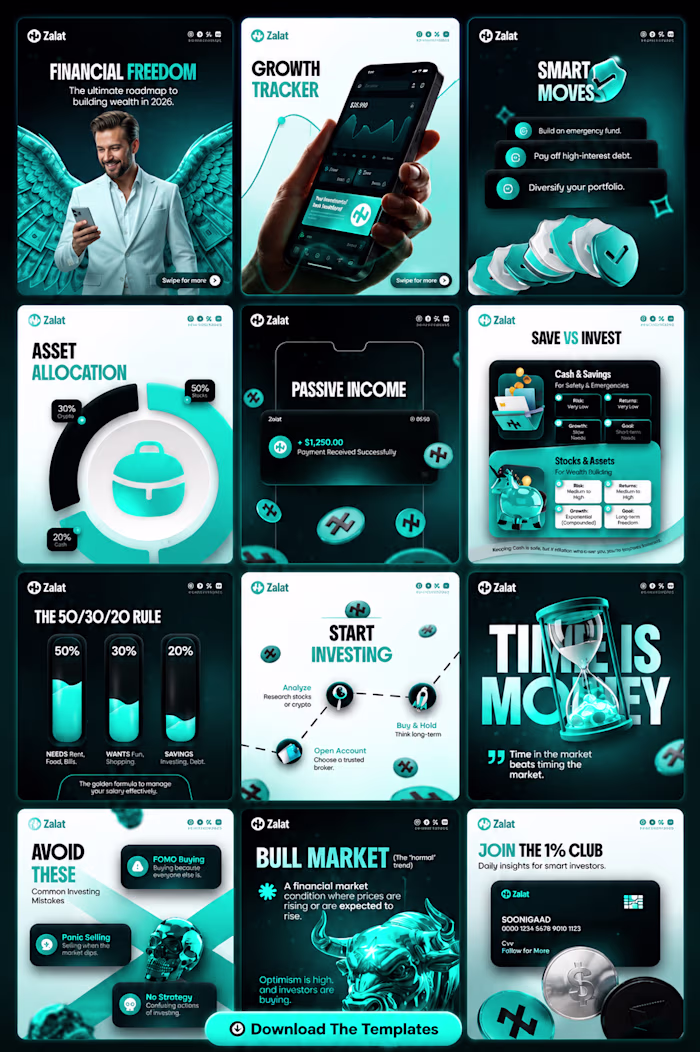 A modern and ultra-realistic finance