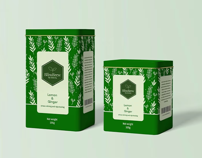 BlissBrew : A Premium Tea Packaging and Branding