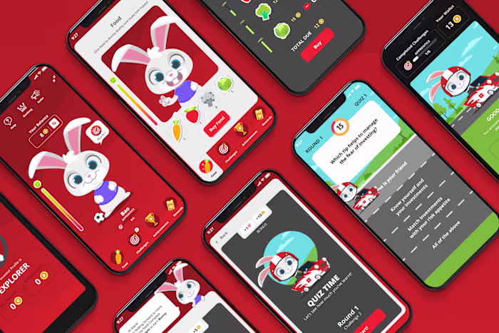 Bunny Buddy Banking gamification