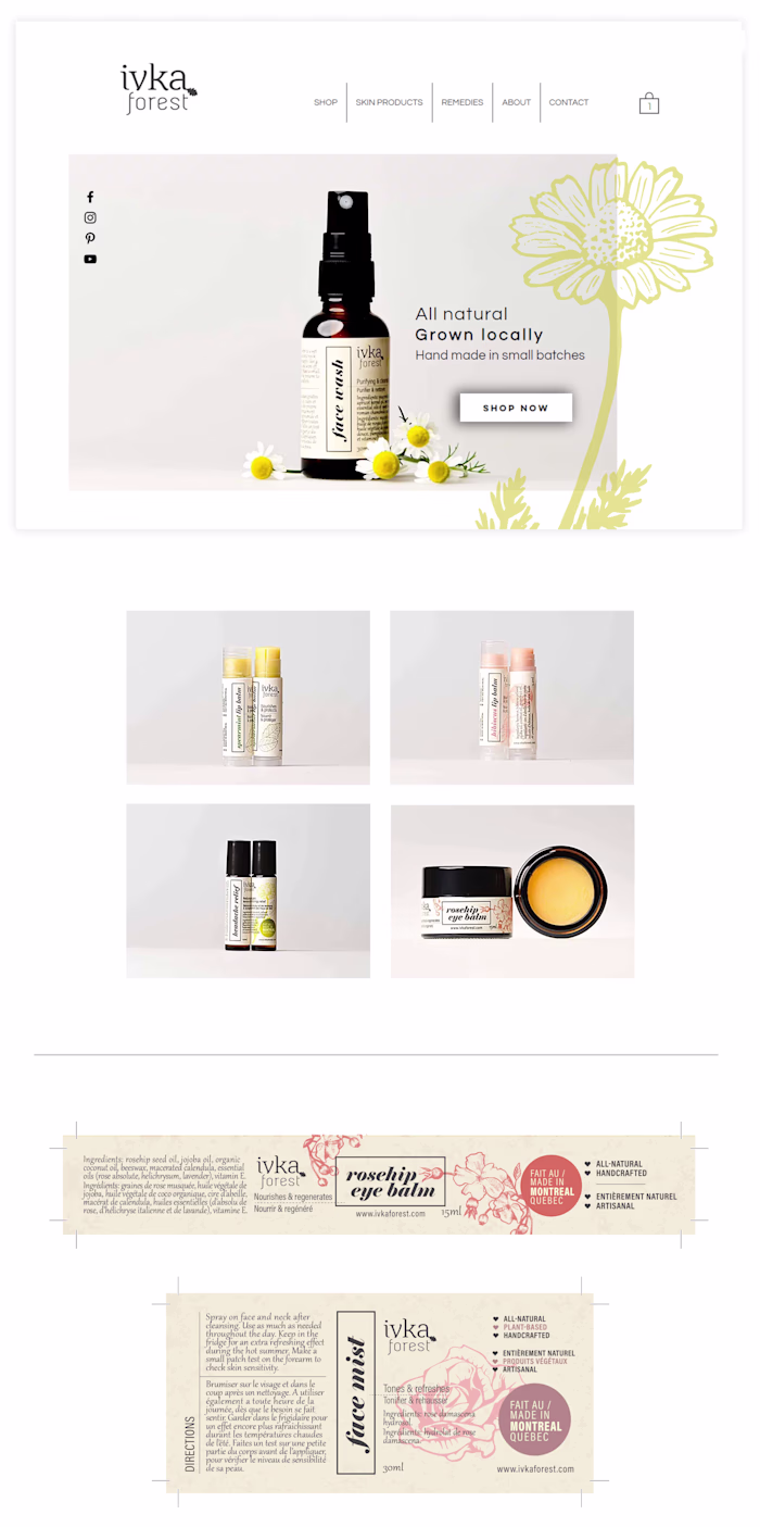 Branding for Ivka Forest