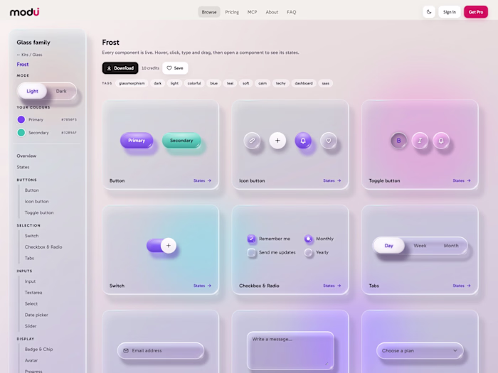 modui is a design library