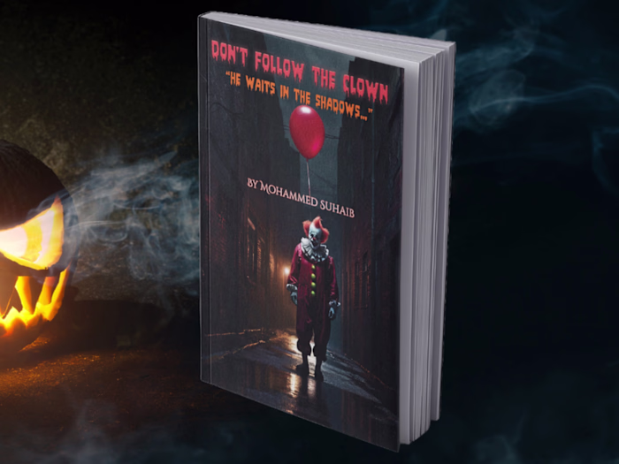 Don’t Follow the Clown Book Cover Design