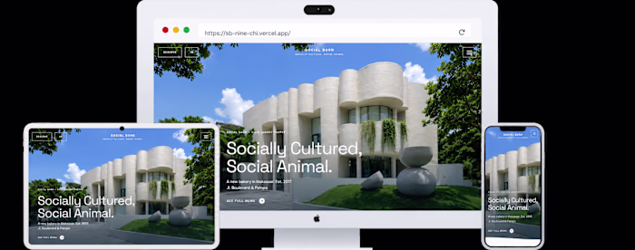 A premium, editorial-style restaurant and