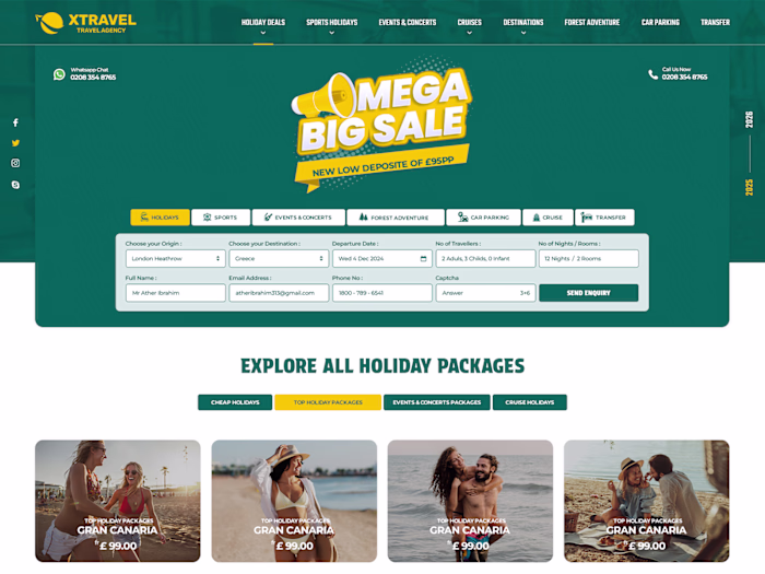 XTravel — Travel & Holiday