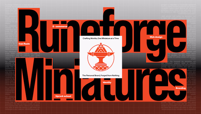 Runeforge Miniatures | E-commerce website