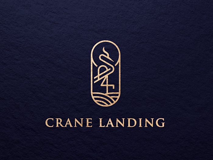 Crane Landing Minimalist logo