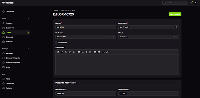 Orders Management System