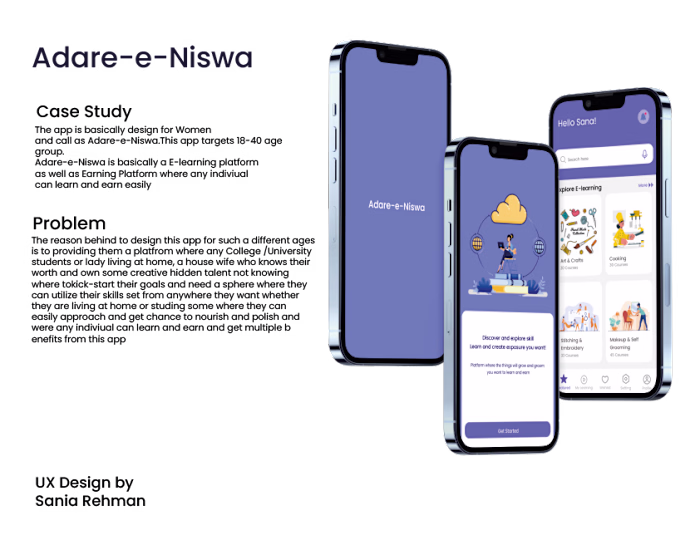 UX Design Adara e Niswa