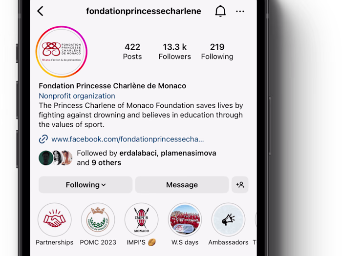 Fondation Princess Charlene of Monaco 