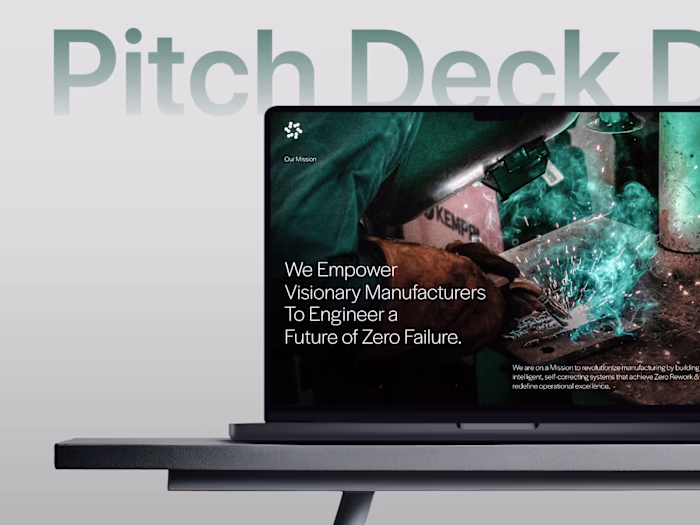 Peraxis AI - SaaS Pitch Deck Presentation Design