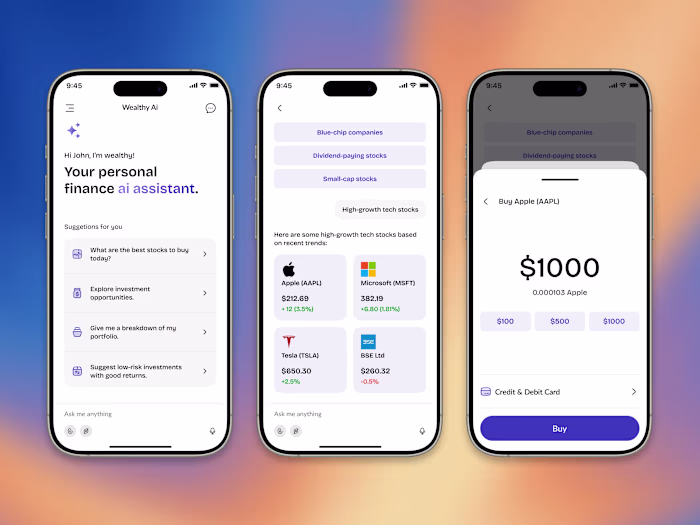 AI-Powered Personal Finance App UX/UI