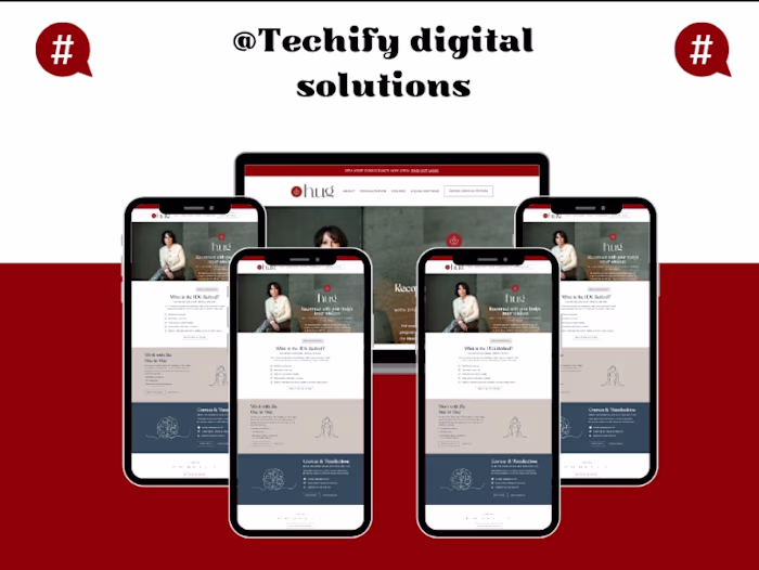 Redesigned a fully responsive website