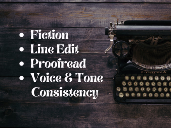 Developmental Edit of a Fiction Novel Manuscript
