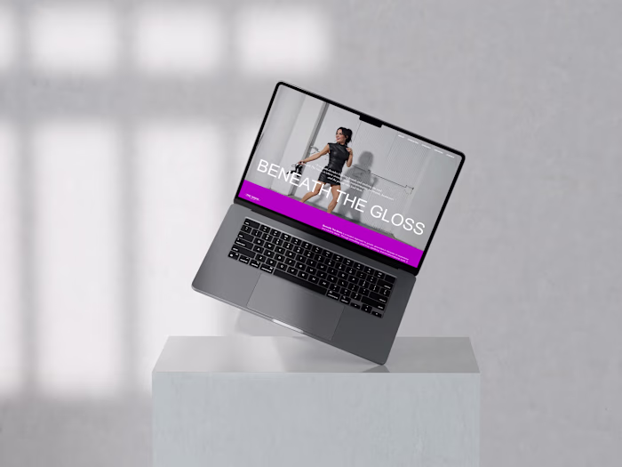 Squarespace Website Redesign & Development (Beneath The Gloss)