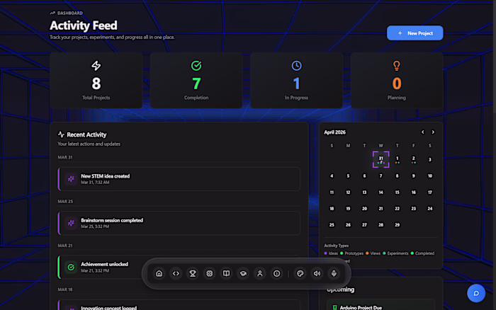 AI SaaS Dashboard UI –