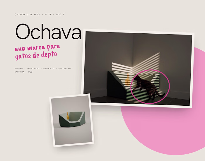 Ochava — para gatos y espacios pequeños