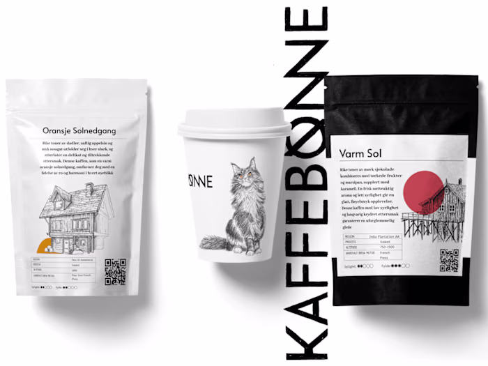 Branding for small coffee brand