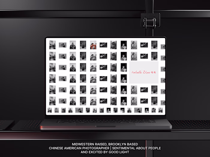 The Journey of Isabelle Zhao's Photography Portfolio with Framer
