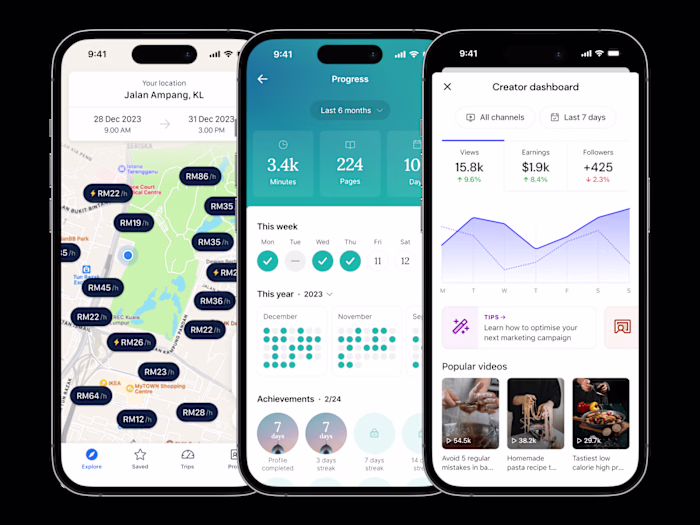 Mobile app design