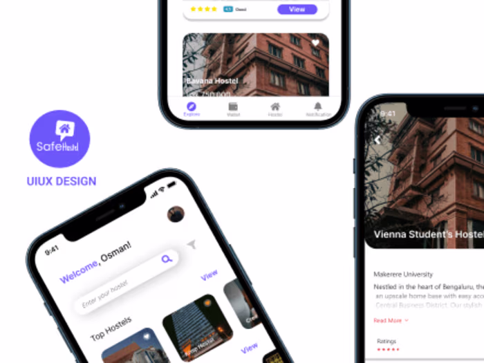 SAFE HOSTEL APP