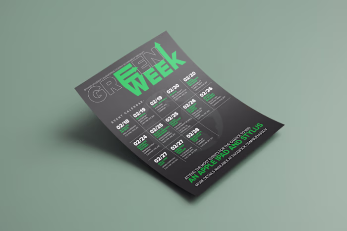 BU Engineering Student Government: Green-Week 2020
