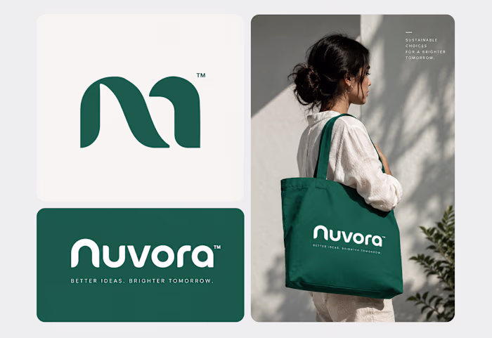 Nuvoora Brand Identity & Logo Design