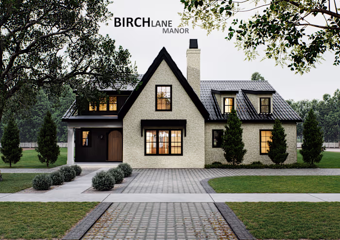 A timeless manor blending classic and modern architecture