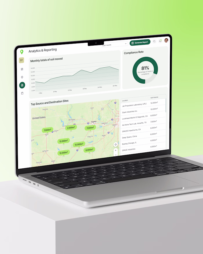 UI/UX Redesign for SoilTrackers.ca