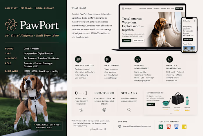 I created PawPort to make