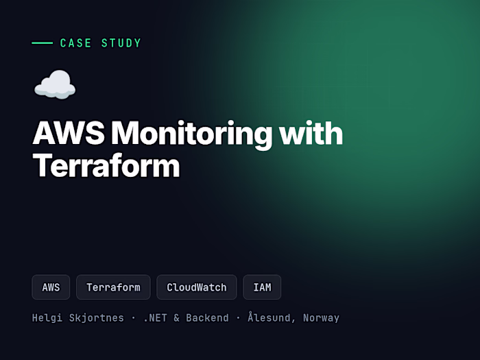 AWS Event Monitoring with Terraform