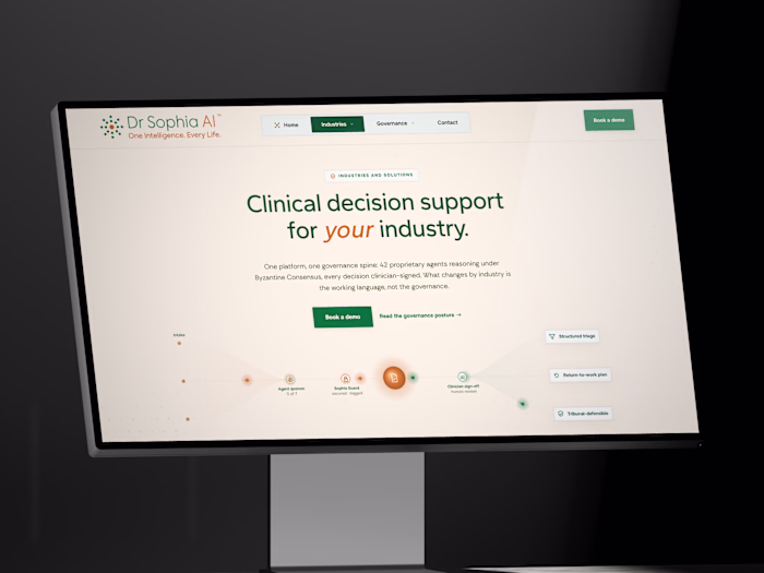 Dr Sophia AI went live