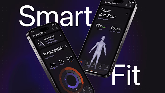 Smart Fit Method — UI/UX Design of AI Fitness App Design