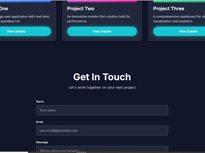 Portfolio Generator Wizard – No-Code Portfolio Creation Tool