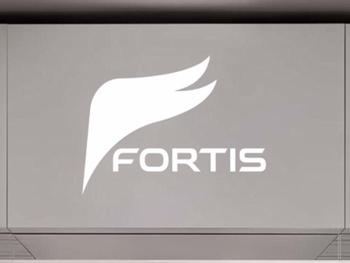 Fortis Tech company Brand design.