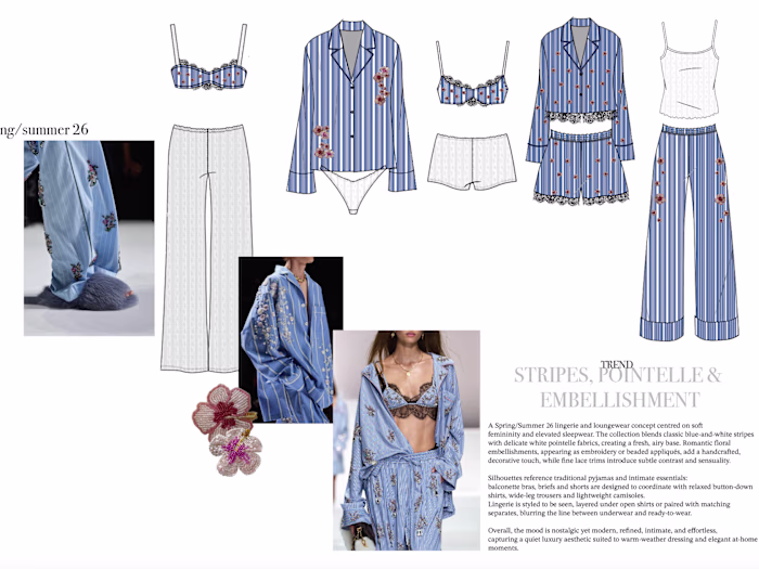 I design elevated pajama and
