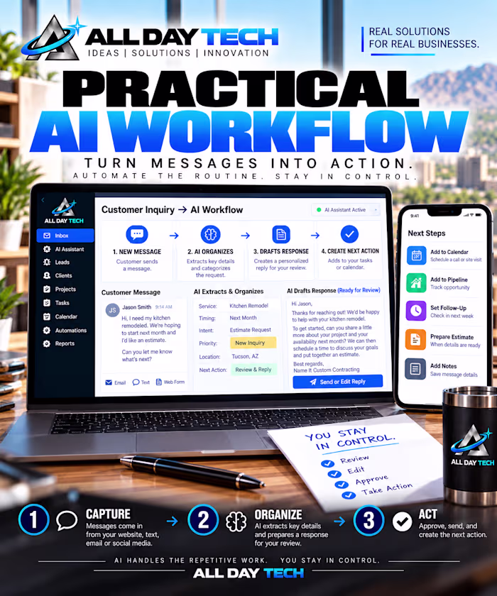 Practical AI Workflow for Business Operations